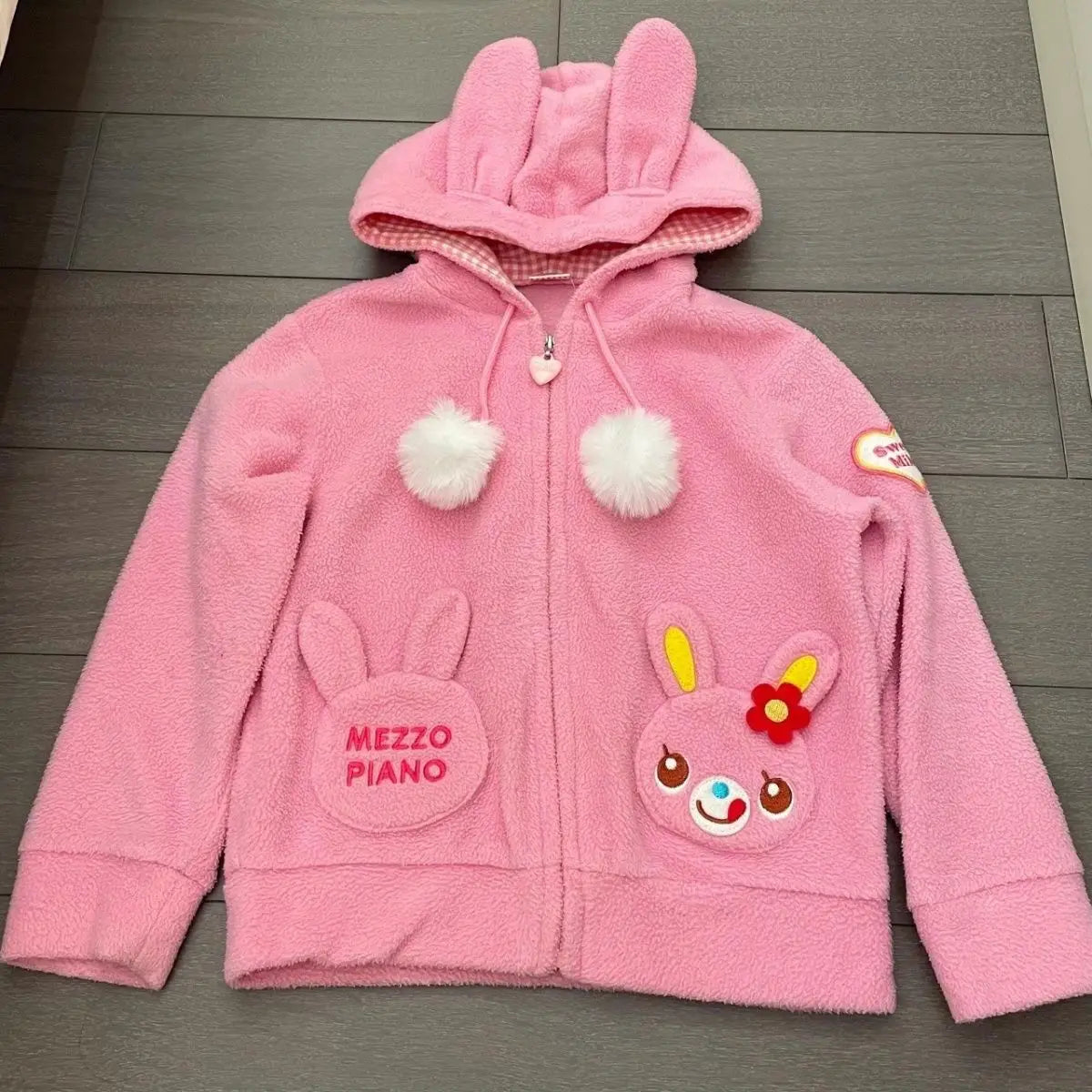 2024 Anime Hoodie for Women - Cute Lamb Wool Thick Jacket | Japanese Y2K Fashion Hooded Sweatshirt | Casual Streetwear & Cosplay Outfit