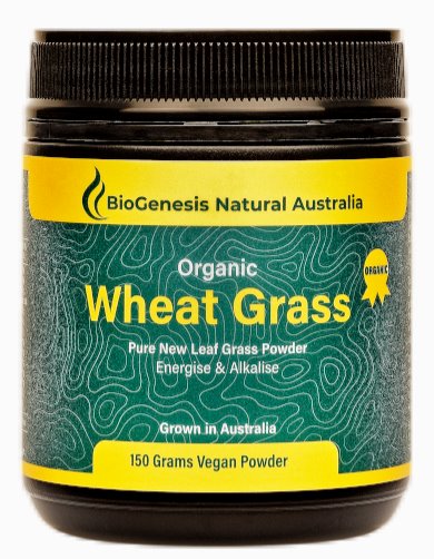 Organic Wheat Grass Powder - 100% Natural, Non-GMO, Gluten-Free Superfood for Detox & Energy Boost | Perfect for Smoothies, Juices & Wellness Drinks