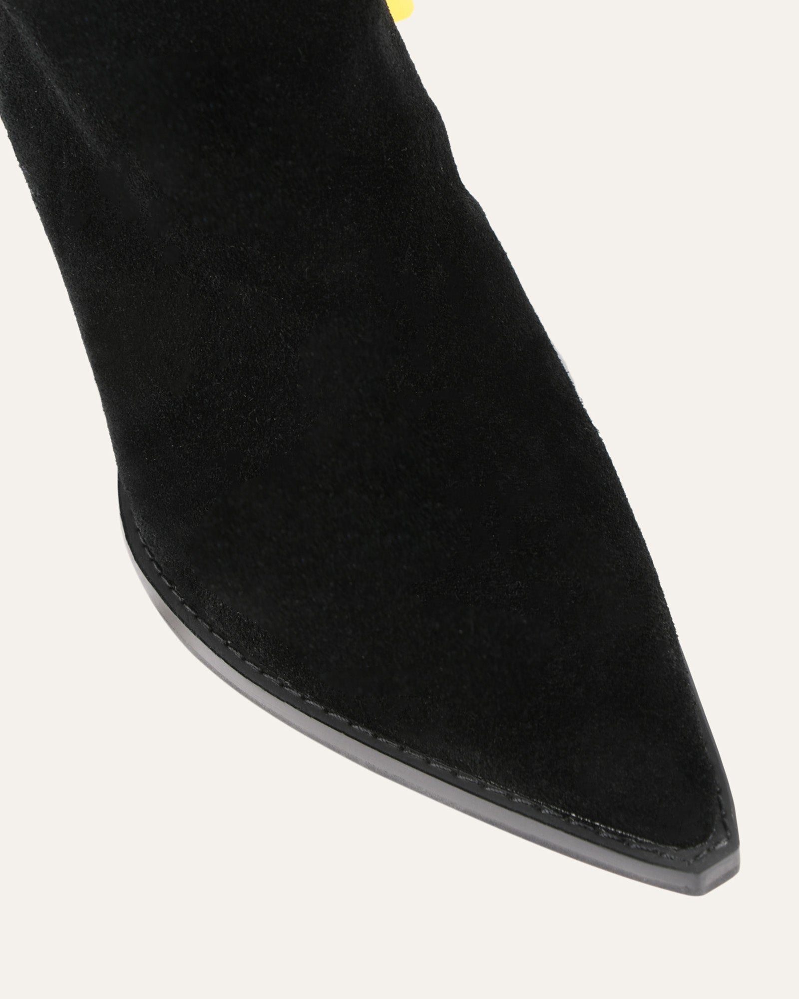 UMA Black Suede Over The Knee Boots for Women - Stylish & Comfortable Thigh High Boots for Fall, Winter, and Party Outfits