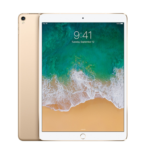 Apple iPad Pro 10.5-inch 512GB Gold - Wi-Fi + Cellular (Latest Model) - Perfect for Business, Creative Work & Entertainment