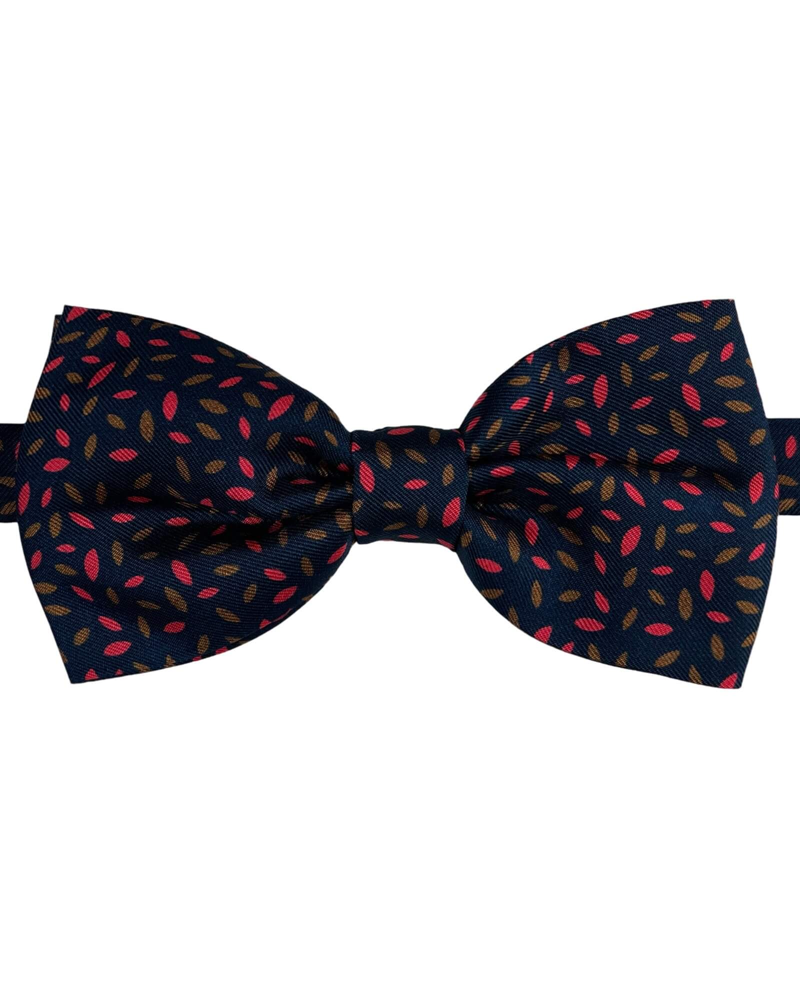 Elegant CANTINI Folglia Red Bow Tie for Men - Classic Silk Necktie for Weddings, Parties & Formal Events