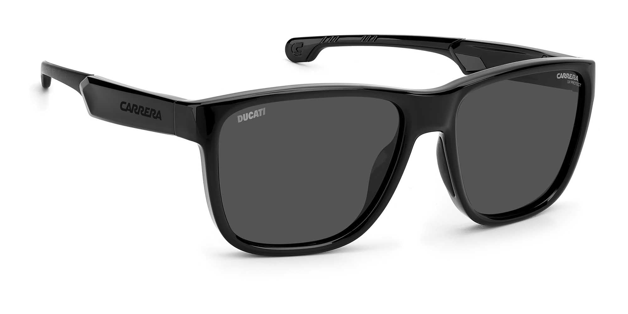 Ducati Carrera CARDUC 003/S Sunglasses - Motorcycle Racing Sunglasses for Men & Women - UV Protection Sport Shades for Cycling, Driving & Outdoor Activities