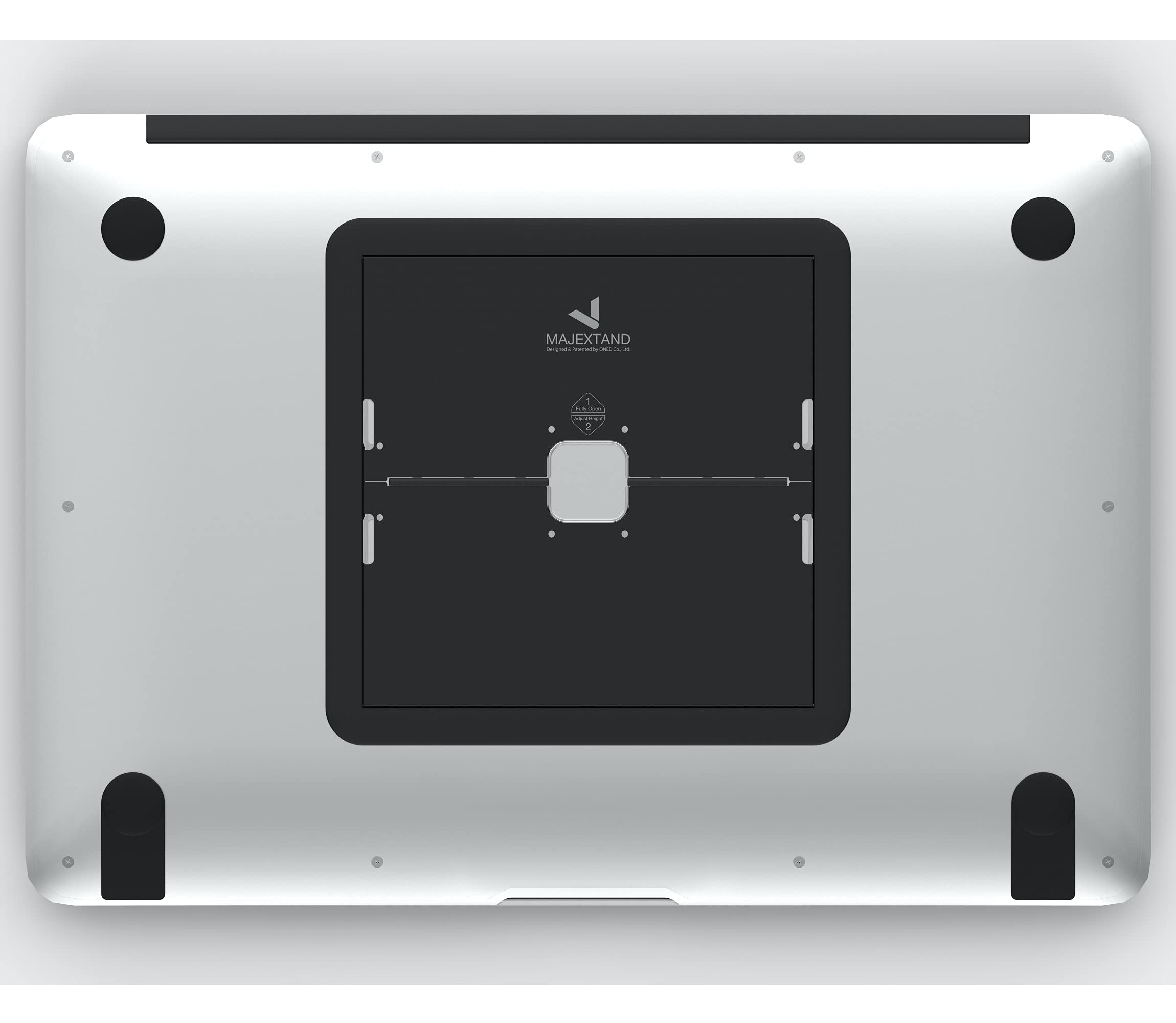 Ultra Slim MacBook Stand - Portable Laptop Riser with Ergonomic Design & Ventilation - 6 Adjustable Heights (2.1