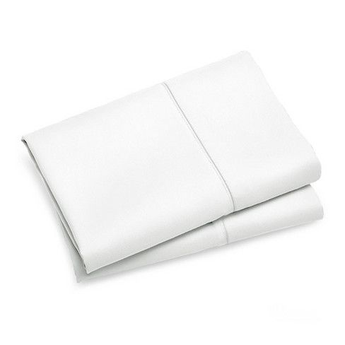 1000TC Premium Ultra Soft King Size Pillowcases 2 Pack - White | Luxury Bedding Set for Hotel & Home Use