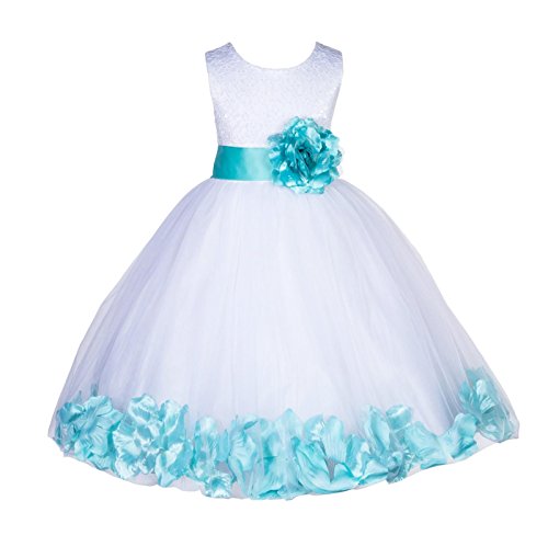 White / Aqua Blue