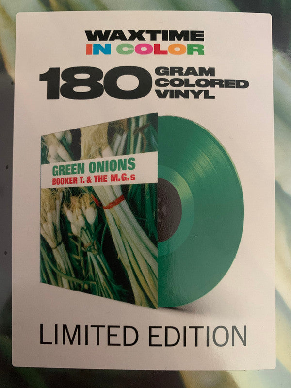 Booker T & The MG's - Green Onions Vinyl LP Album (Limited Edition, Reissue, Remastered, Mint Condition) - Perfect for Jazz & Soul Music Collectors and Vinyl Enthusiasts