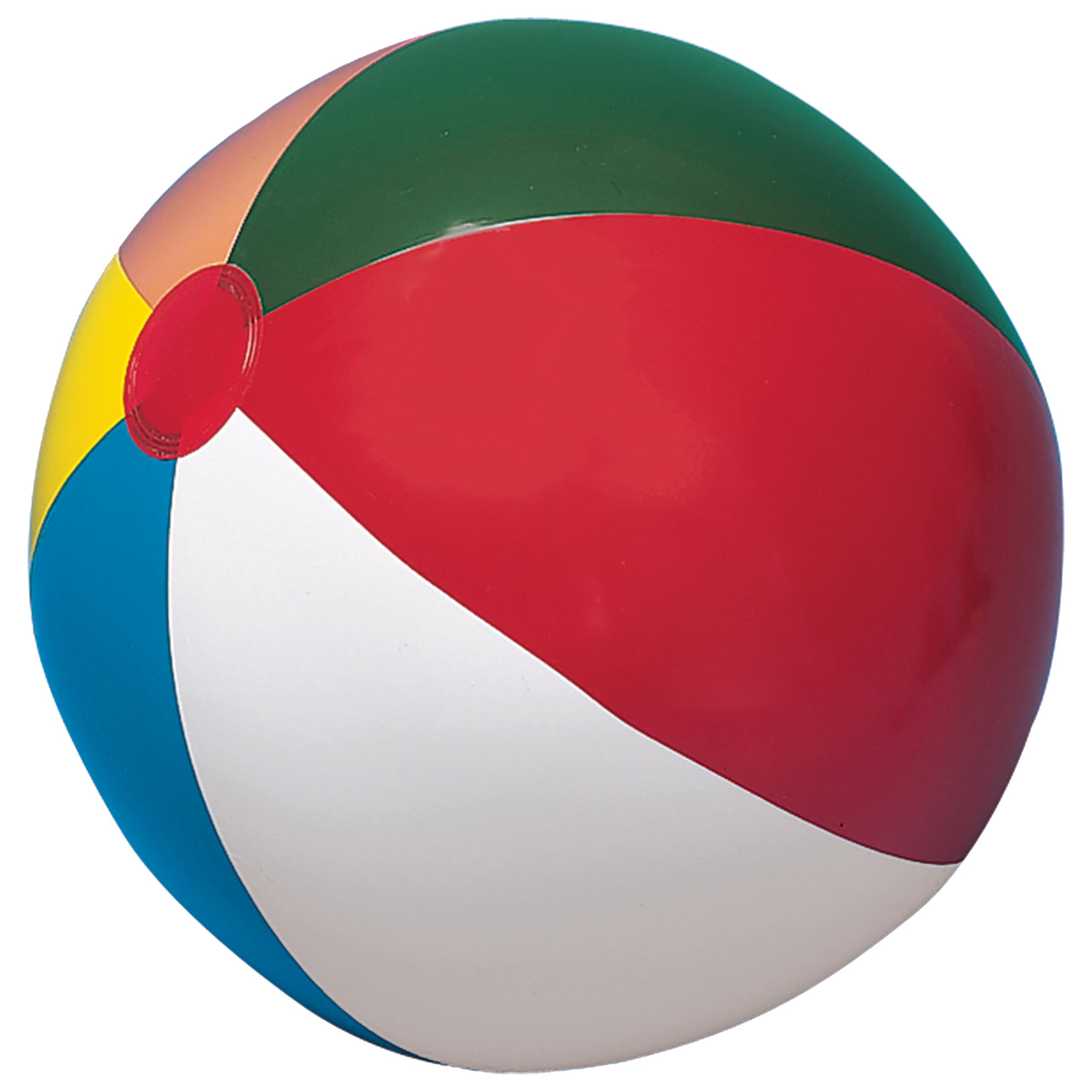 Champion Sports Beach Ball - Inflatable Volleyball for Pool, Beach & Outdoor Games - Fun Summer Water Toy for Kids & Adults