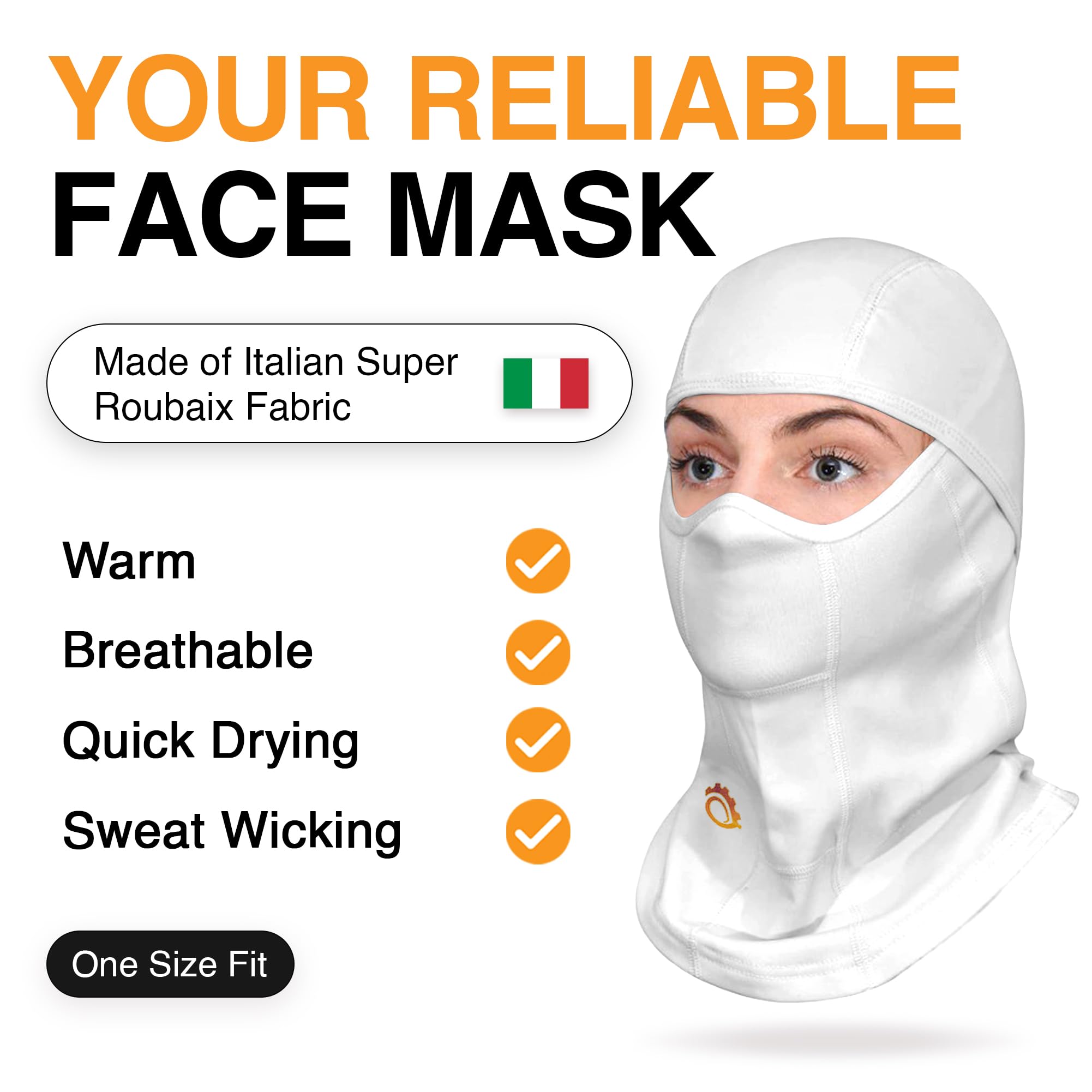 GearTOP Balaclava Ski Mask for Men & Women - Warm Winter Face Mask for Snowboarding, Motorcycle, Snowmobiling - Windproof Neck Gaiter for Outdoor Sports & Cold Weather Activities