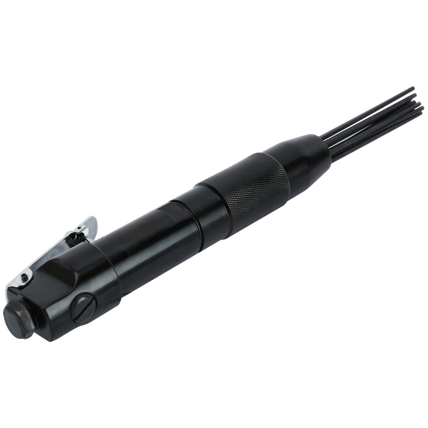 8MILELAKE Compact Air Needle Scaler - Pneumatic Rust, Paint & Weld Slag Remover Tool for Metal Cleaning & Surface Preparation - Perfect for Automotive, Welding & DIY Projects