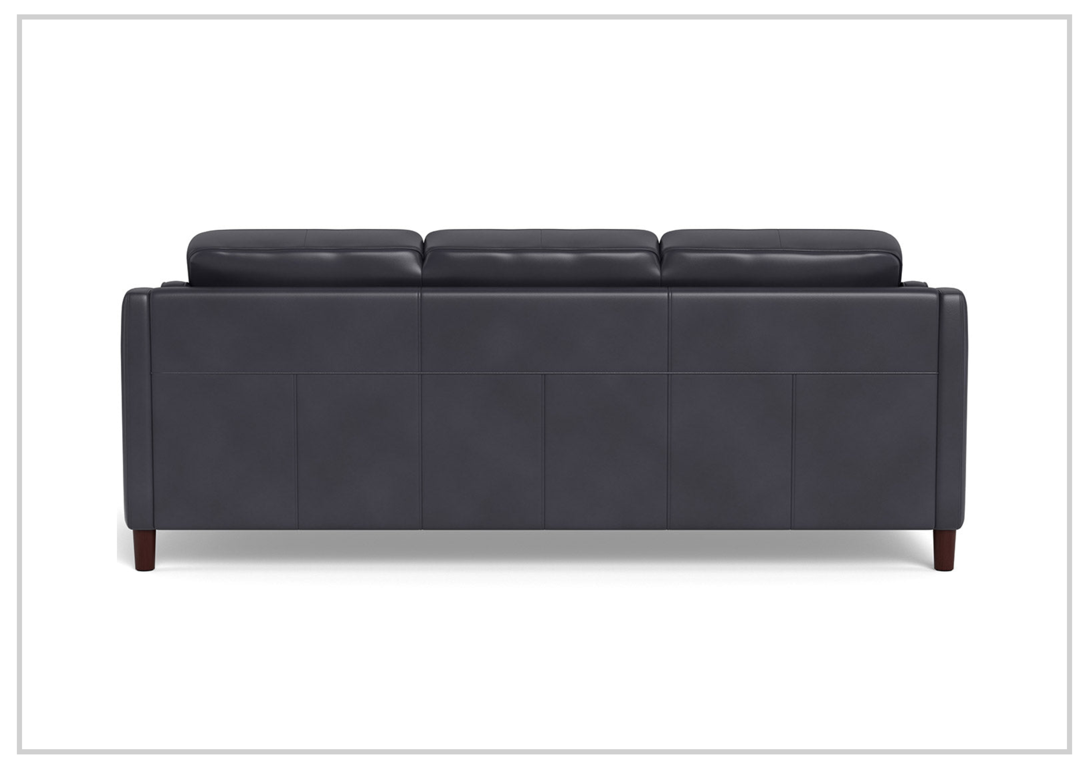 Hydeline Bella 3-Seater Leather Sofa with Track Arms - Modern Living Room Furniture for Home & Office Comfort | Perfect for Lounging, Entertaining & Small Spaces