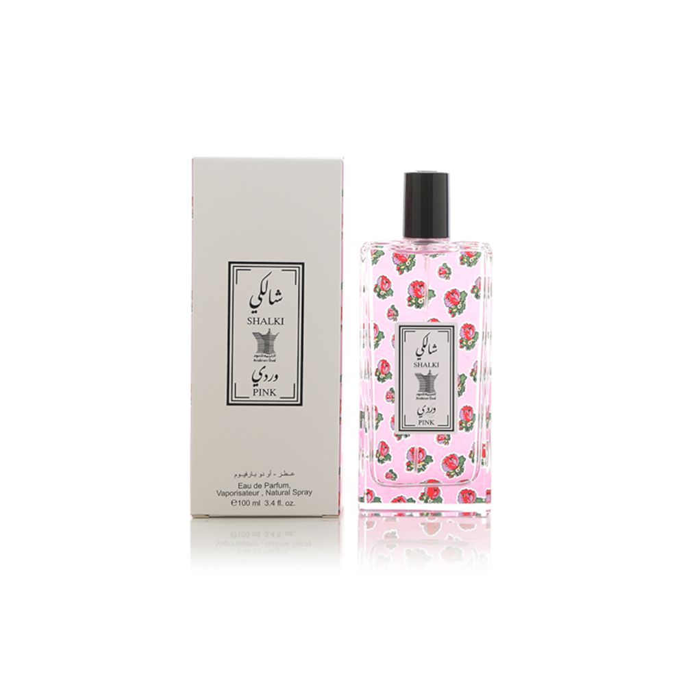 Shalki Pink Eau de Parfum for Women - 3.4 oz Floral Fruity Perfume | Long-Lasting Fragrance for Date Night, Office & Special Occasions