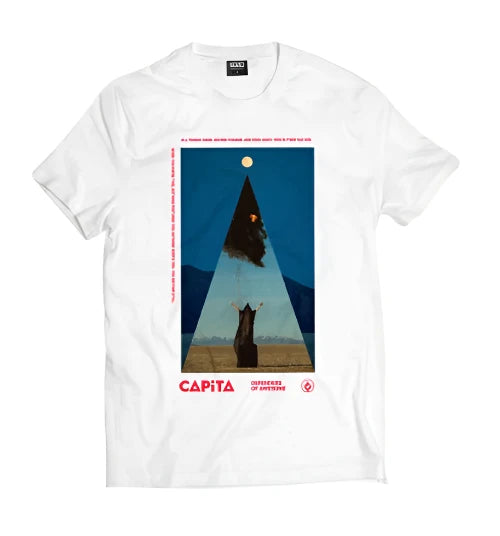 CAPiTA DOA 2025 Men's Short Sleeve T-Shirt - Comfortable Cotton Casual Tee for Skateboarding & Streetwear Fashion