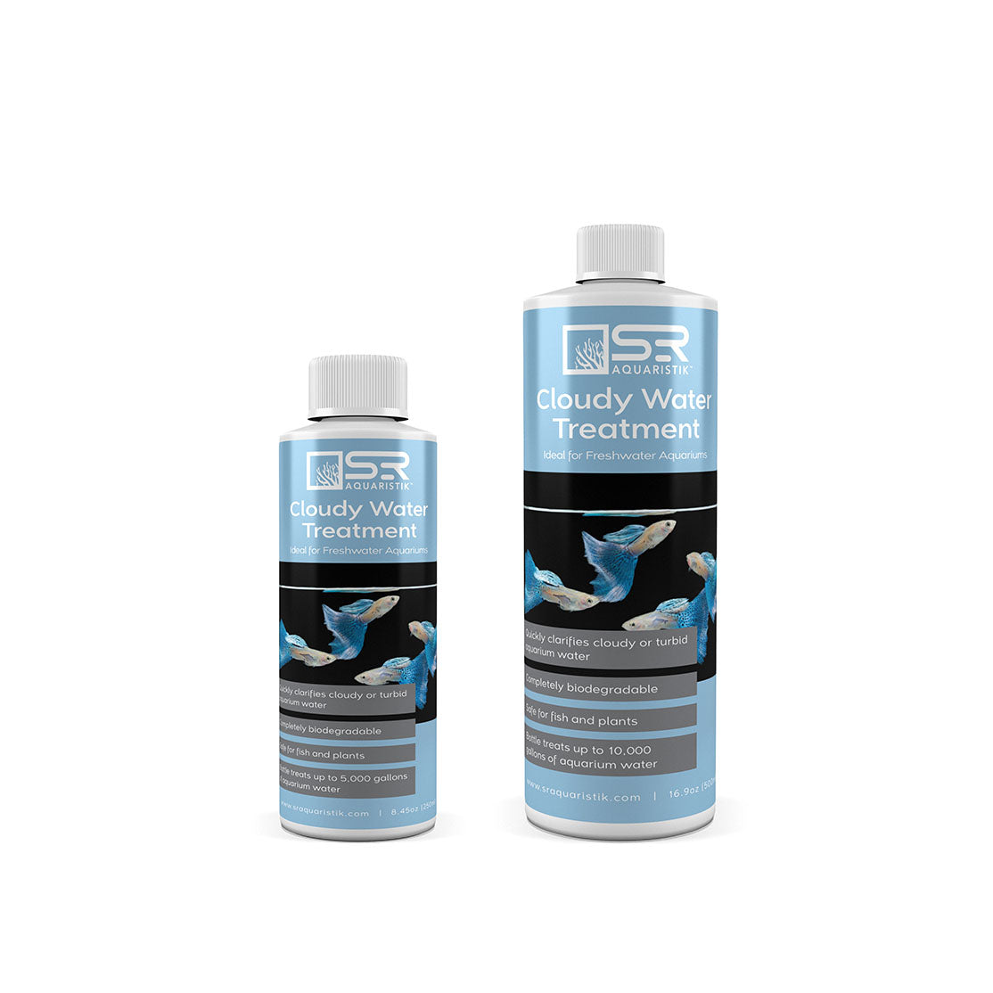 Liquid Cloudy Water Treatment Solution for Pools, Spas & Aquariums – Improve Water Clarity & Quality