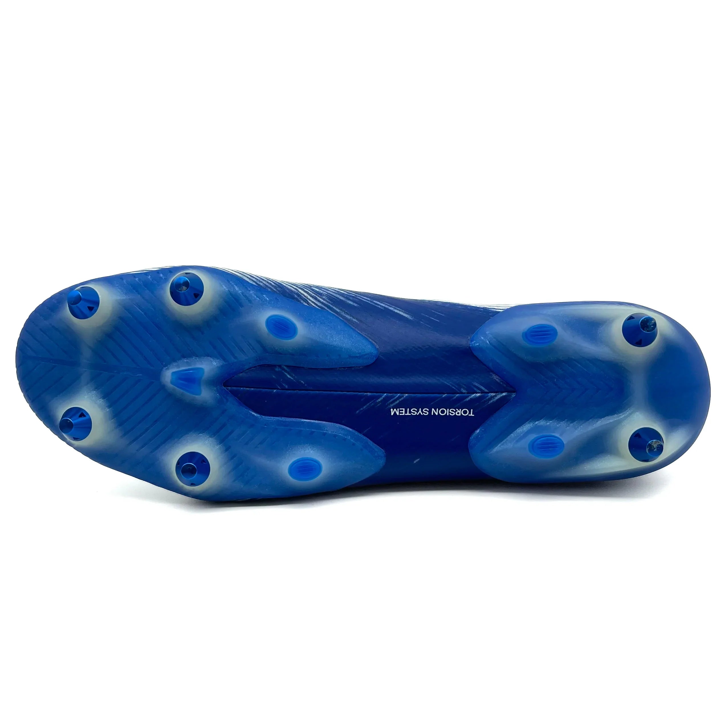 Adidas Nemeziz 19.1 SG Firm Ground Soccer Cleats - Royal Blue | Lightweight Football Boots for Speed & Agility | Perfect for Turf Matches & Training Sessions