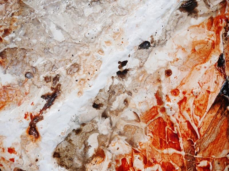 Sienna Lust 120cm x 150cm Abstract Canvas Art Painting - Modern Home Decor for Living Room, Bedroom & Office Wall