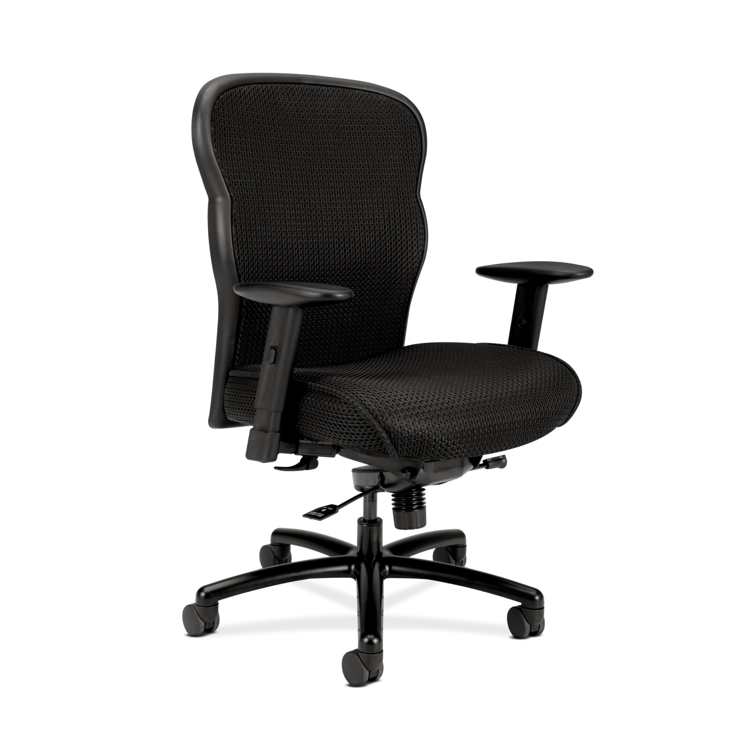 HON Big and Tall Executive Chair - Ergonomic Mesh Office Chair with Adjustable Arms, Lumbar Support & Tilt Function, Black (VL705) - Perfect for Home Office, Gaming & Professional Workspaces