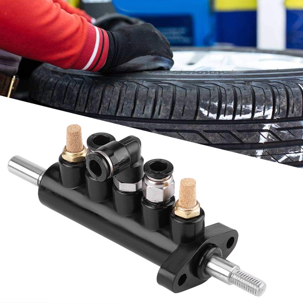 Air Control Valve Foot Pedal for Tire Changer Machine - Heavy Duty Pneumatic Tire Inflation Tool (B) - Perfect for Auto Repair Shops & Tire Service Centers