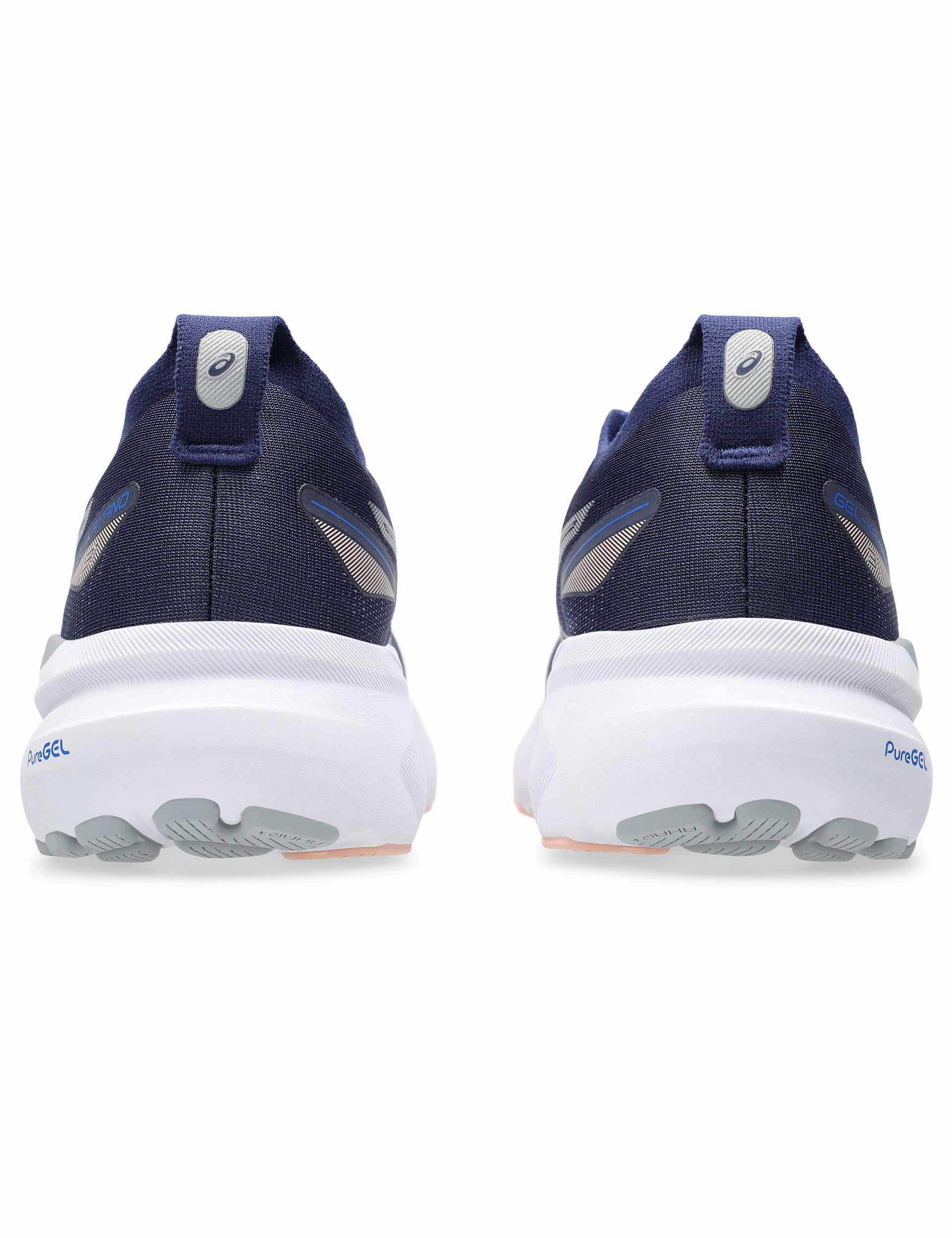 ASICS Gel Kayano 31 Running Shoes for Men - Indigo Blue/Pure Silver - Stability & Cushioning for Long Distance Running, Jogging, and Workouts