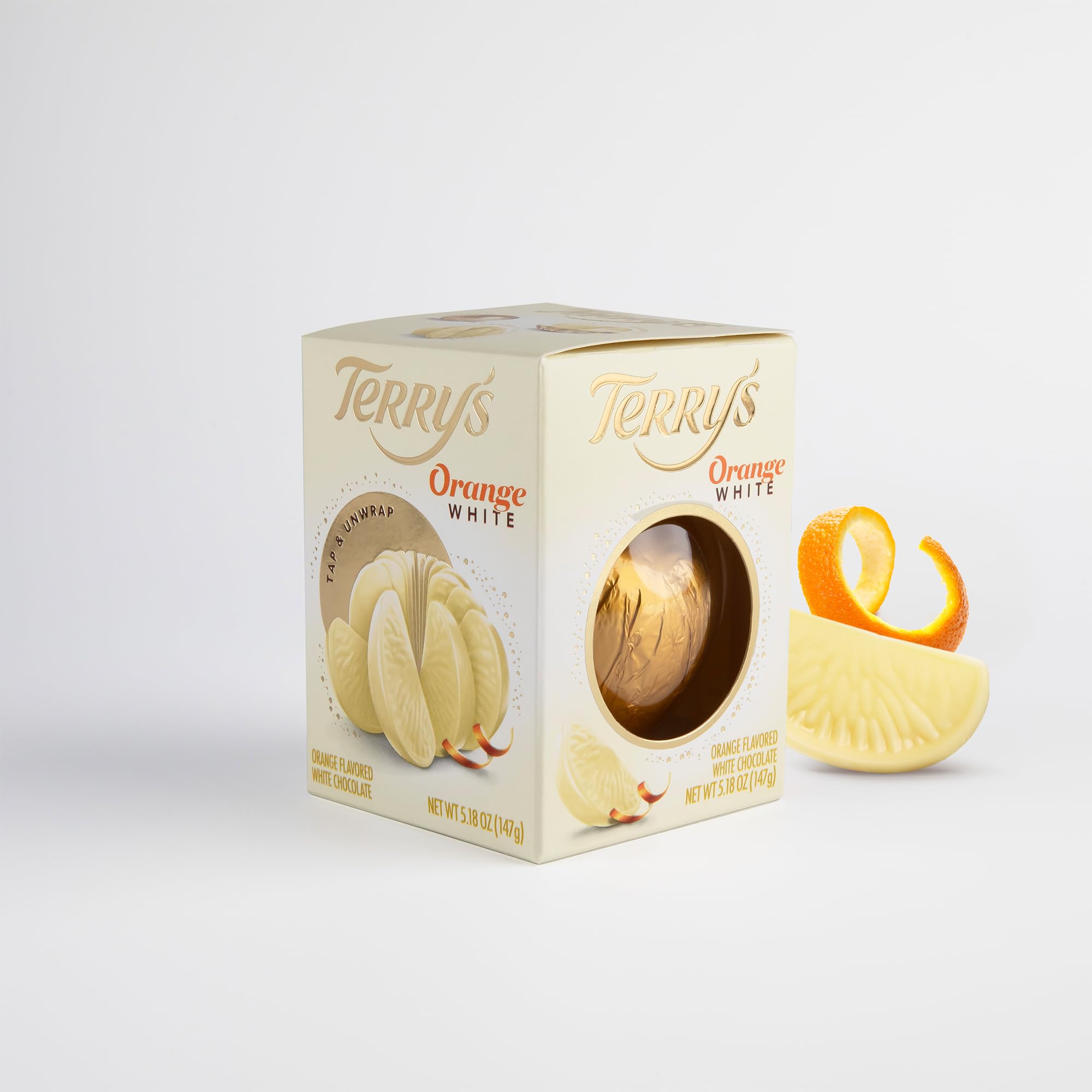 Terry's White Chocolate Orange 2-Pack - Perfect for Gifts & Desserts