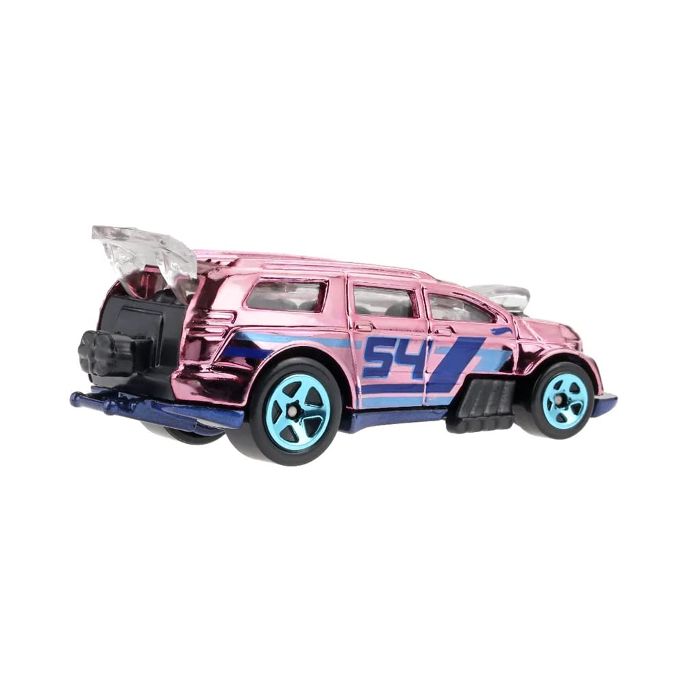 Hot Wheels Pearl & Chrome 2022 Nitro Tailgater Die-Cast Car - Collectible Toy Vehicle for Kids & Adults - Perfect for Display, Racing & Gift Giving