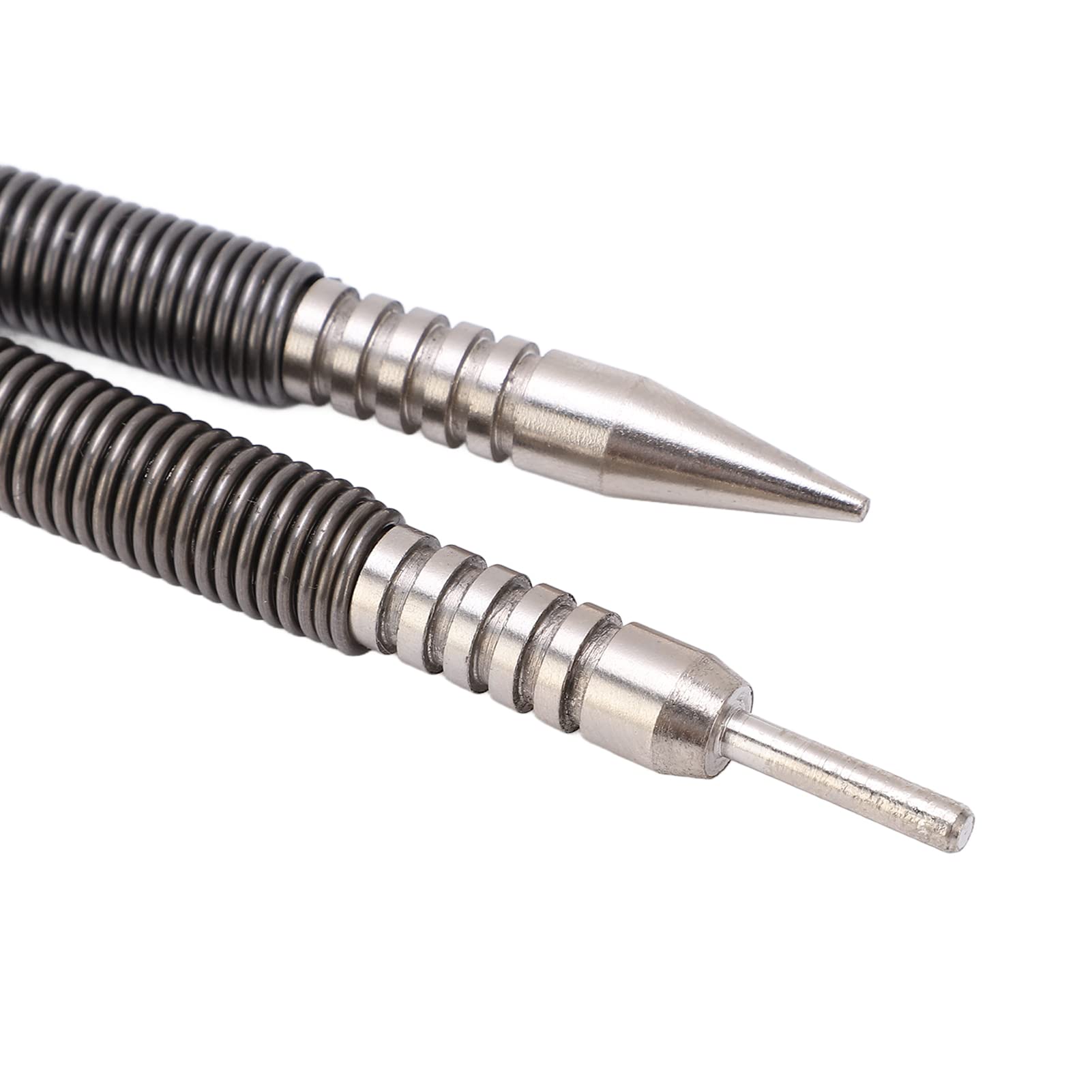 EXCLUZO Spring Nail Set - 2-Piece 3500PSI Carbon Steel Hinge Pin Punch Kit for Professional & Home Use | Perfect for Marking, DIY Projects & Automotive Repairs
