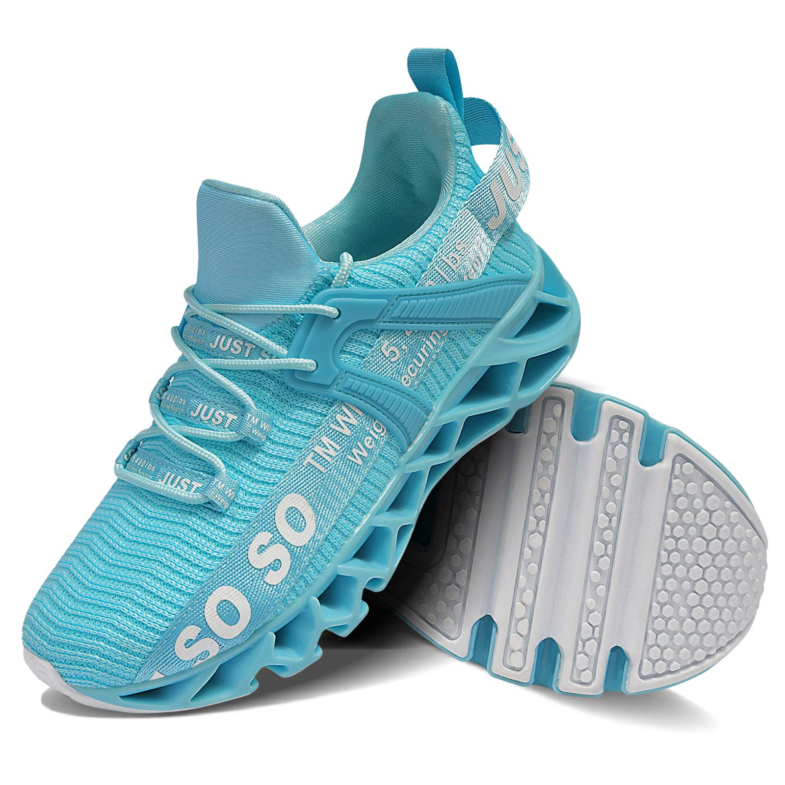 UMYOGO Women's Running Shoes - Non-Slip Athletic Tennis Walking Sneakers with Blade Sole Design | Lightweight Comfort for Jogging, Gym Workouts & Daily Wear