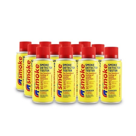 SDI Smoke Centurion Aerosol Smoke Detector Tester - 2.6oz (Case of 12) - Fire Safety Testing for Home, Office & Commercial Buildings