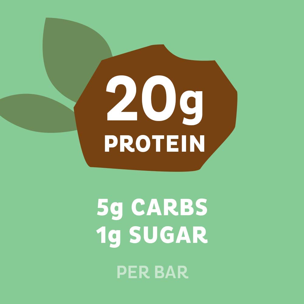 Quest Bar Protein Bars - Mint Chocolate Chunk Flavor, Gluten Free & Low Carb (12 Count Box) | Post-Workout Recovery & Healthy Snacking On-The-Go