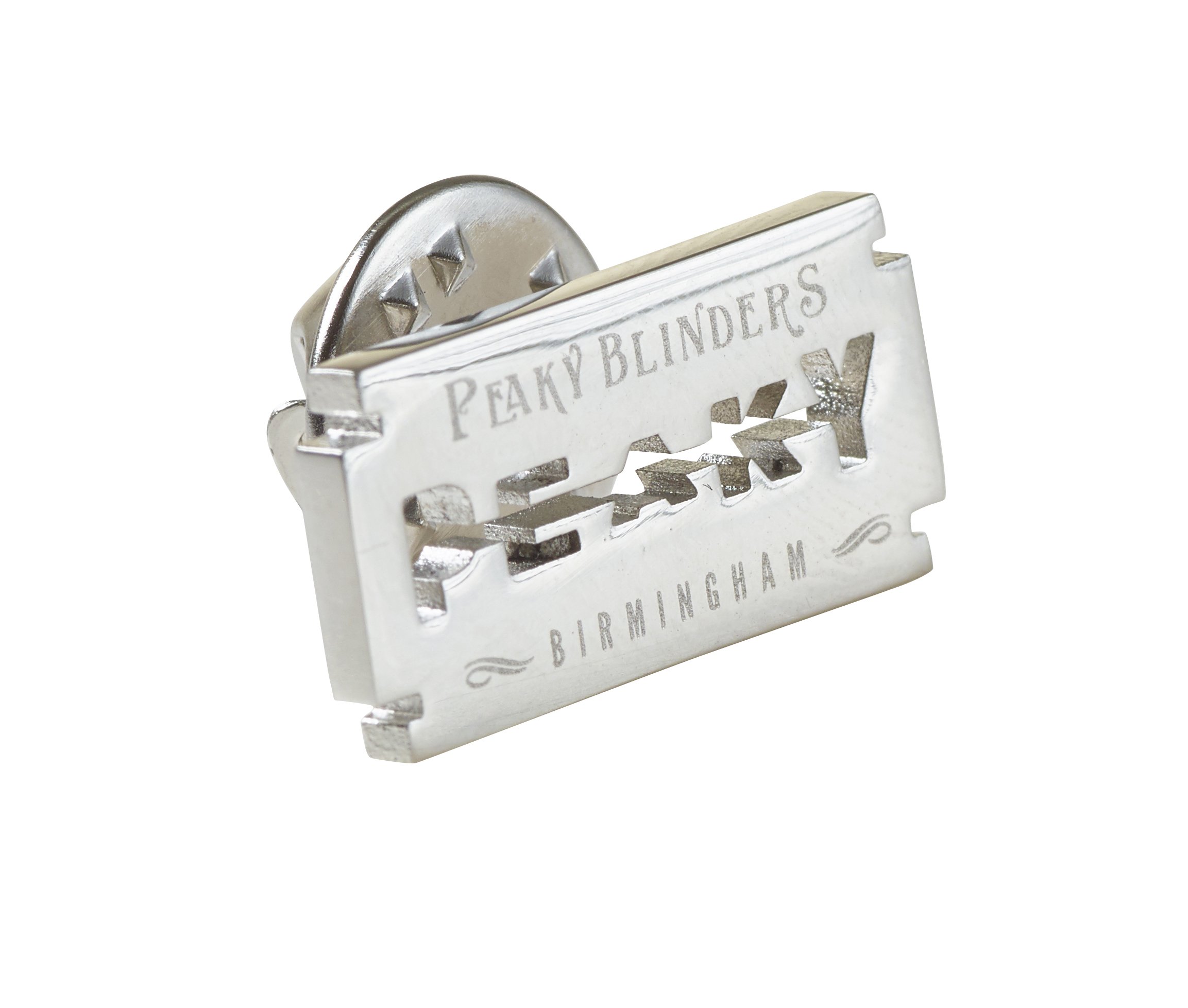 Peaky Blinders Lapel Pin - Premium Silver Collectible in Gift Box - Perfect for Fans, Cosplay & Outfit Accessories