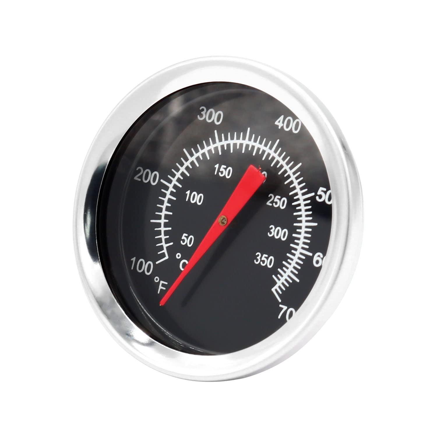 2 Inch Grill Temperature Gauge for Char-Broil, Char-Griller, Dyna-Glo, Jenn-Air & King Griller Gas Grills - Accurate BBQ Cooking Thermometer for Outdoor Grilling, Smoking & Roasting