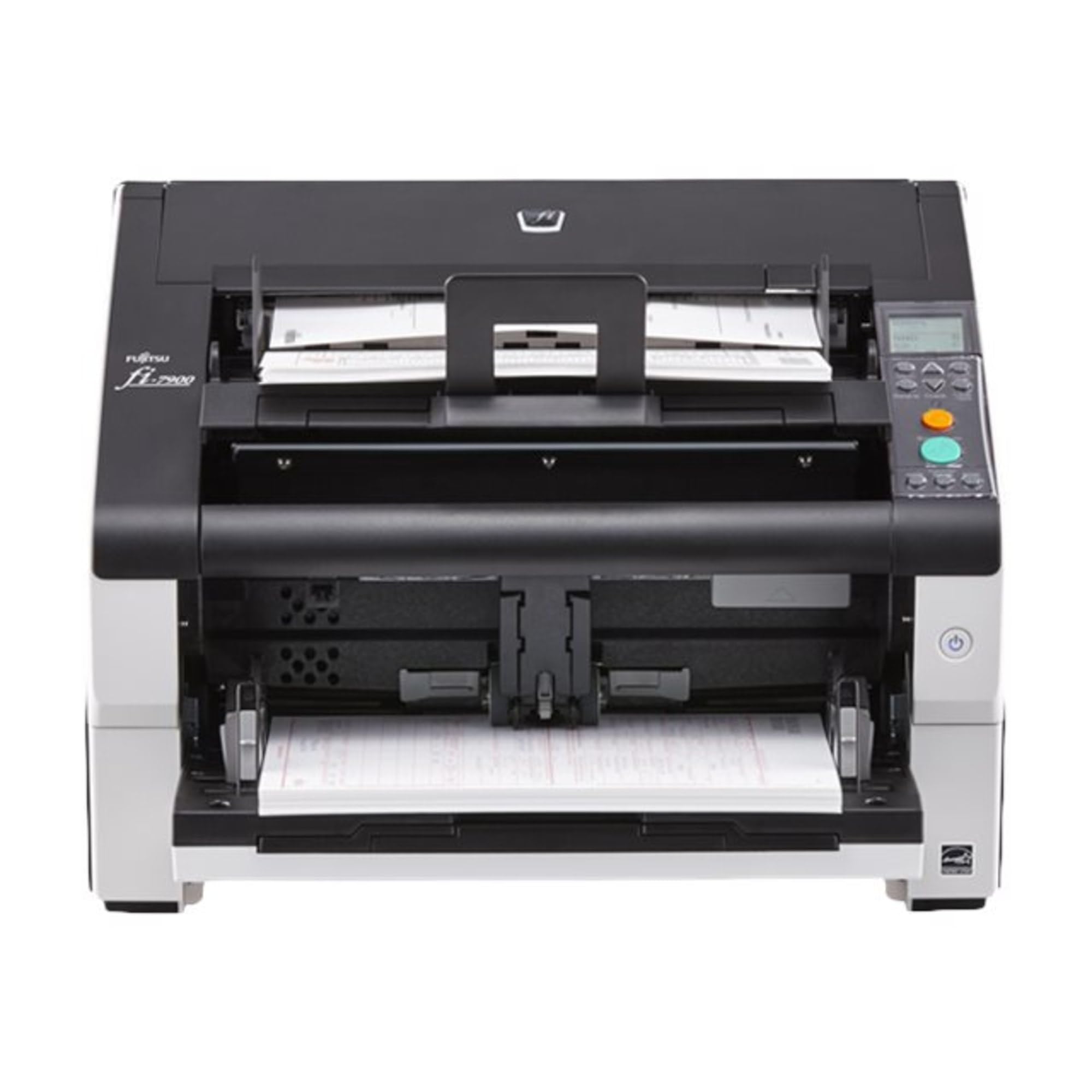 Fujitsu FI-7900 High-Speed Document Scanner with ADF - Mid-Volume Production Scanning for Offices, Law Firms & Archives | Fast 80ppm Duplex Scanning, OCR Software & Paper Handling