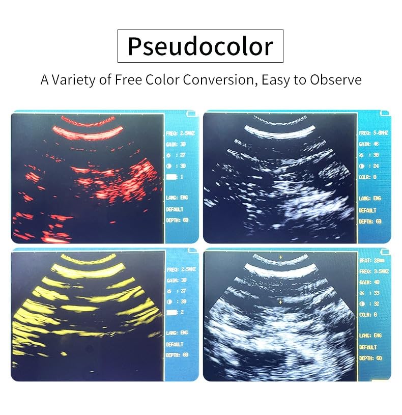 Portable Veterinary Ultrasound Scanner for Pigs, Sheep, and Livestock - Pregnancy Testing Machine for Farm Animals | Ideal for Veterinary Clinics, Farms, and Animal Breeding