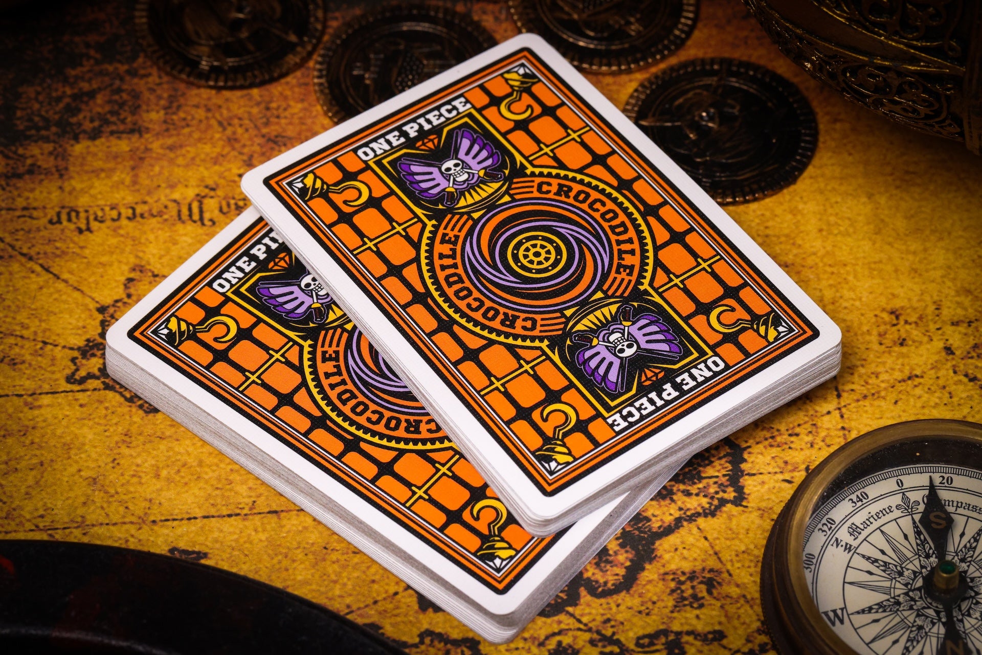 One Piece Anime Playing Cards - Crocodile Character Deck for Collectors & Card Games | Perfect for Gifts, Game Nights, and Anime Fans