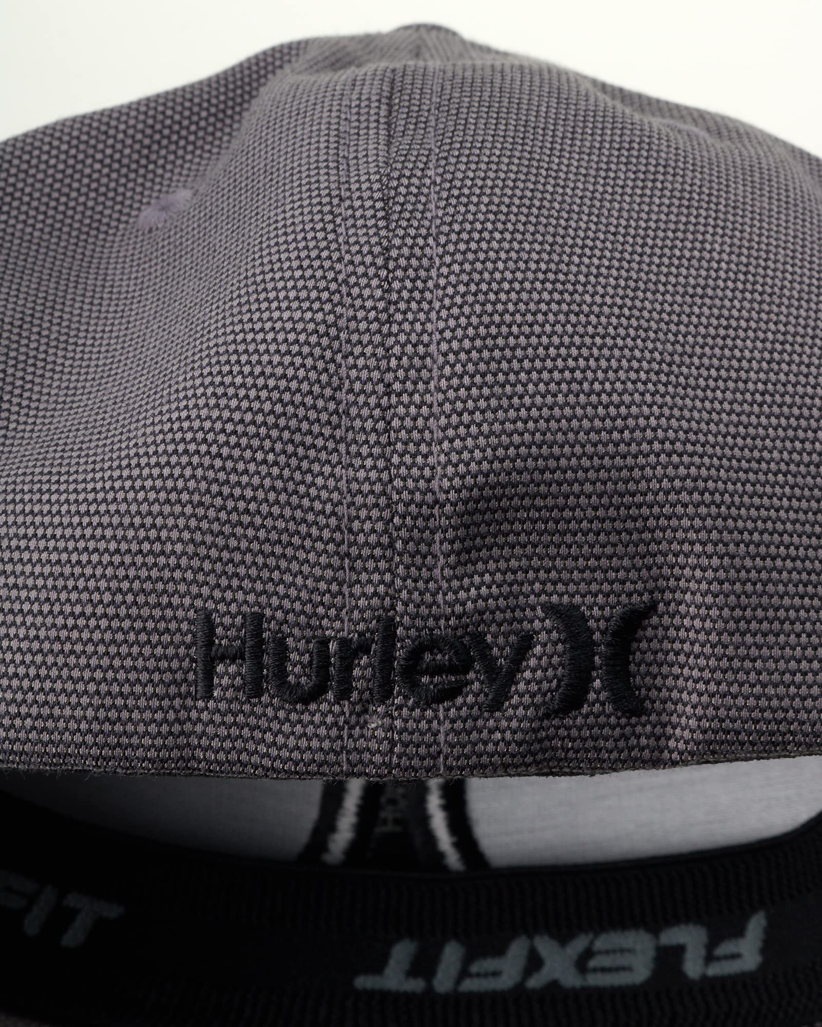Hurley Men's One & Only Flexfit Baseball Cap - Adjustable Fitted Hats for Men (S-XL) - Perfect for Outdoor Sports, Casual Wear & Sun Protection