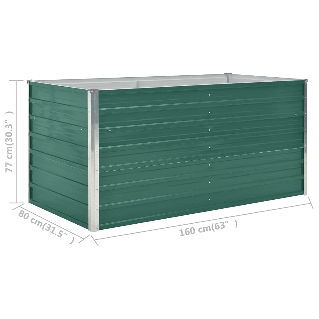 Galvanized Steel Raised Garden Bed 63
