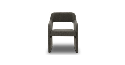 Chios Modern Dining Chair - Sturdy Wooden Kitchen Chair with Cushion - Comfortable & Stylish for Dining Room, Kitchen, Breakfast Nook, and Home Decor
