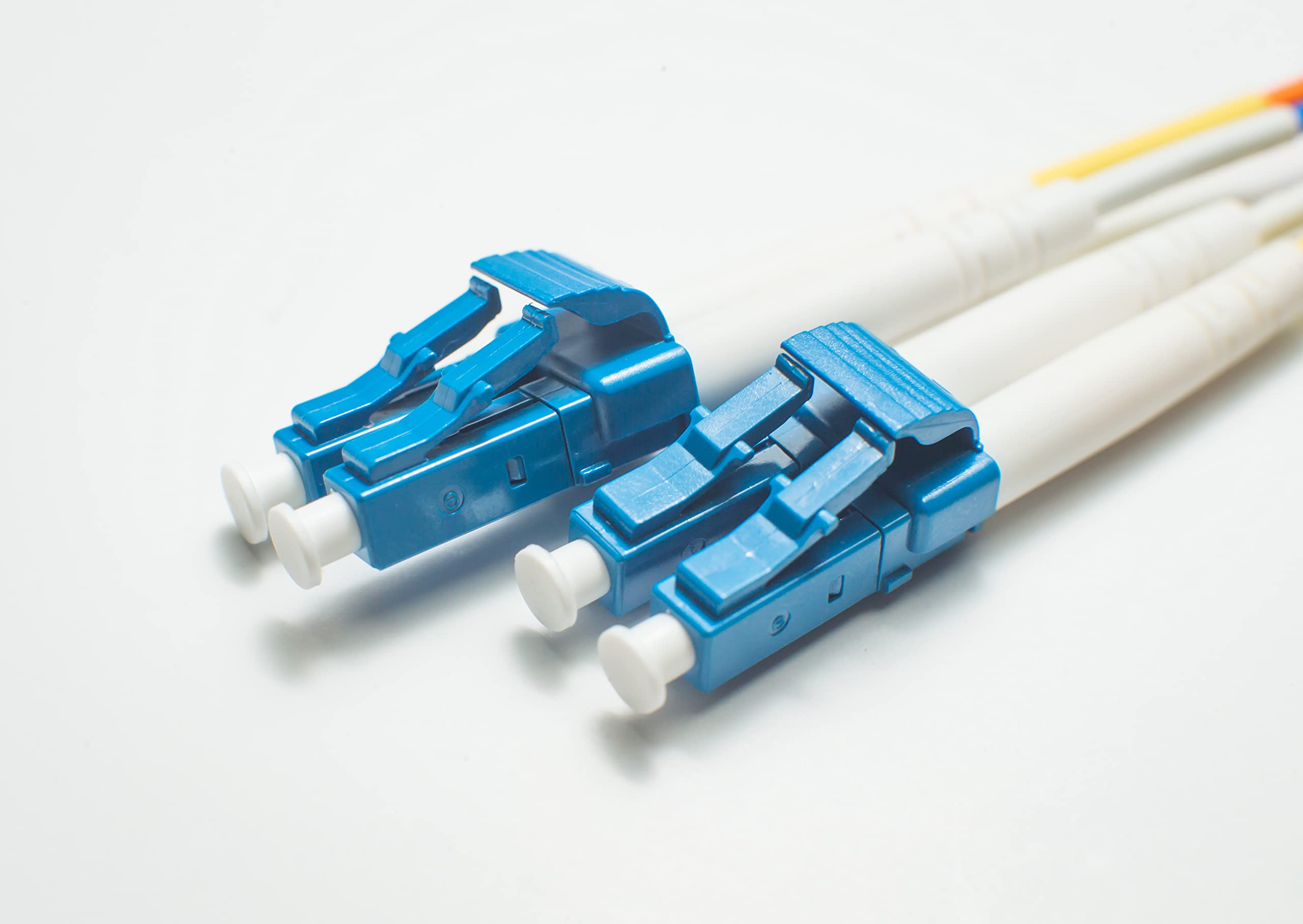 FCD - 95M OS2 LC to LC Fiber Optic Cable | Indoor/Outdoor Duplex 9/125 Single-Mode Jumper 95 Meter (311.68ft) | Length Options 0.5M-300M | SMF LC-LC DX Black | Perfect for Data Centers, Telecom Networks & High-Speed Internet Connections