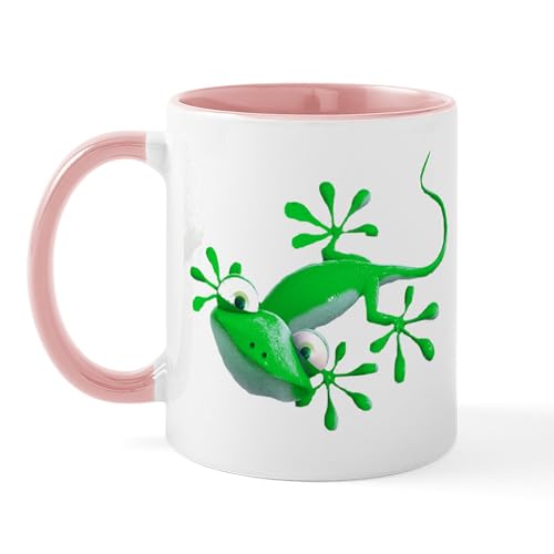 White/Pink Inside - Gecko Mug