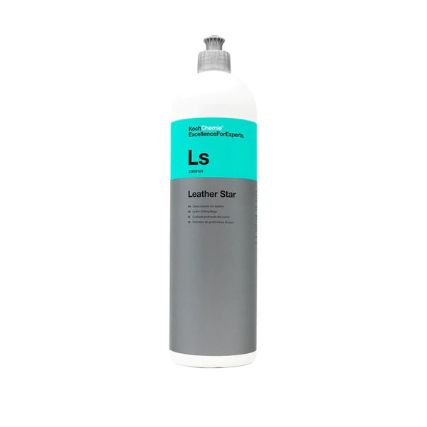 Koch Chemie Leather Star - Premium Leather Cleaner & Conditioner for Cars, Furniture & Bags | Restores Shine & Protects | Ideal for Auto Detailing & Leather Care