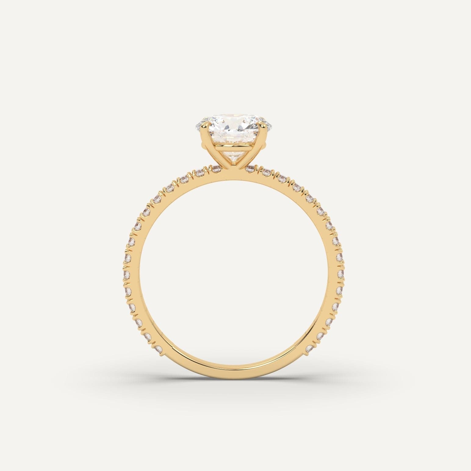 1 Carat Round Cut Diamond Engagement Ring for Women - Perfect for Proposals, Weddings & Anniversaries | GIA Certified, 14K White Gold