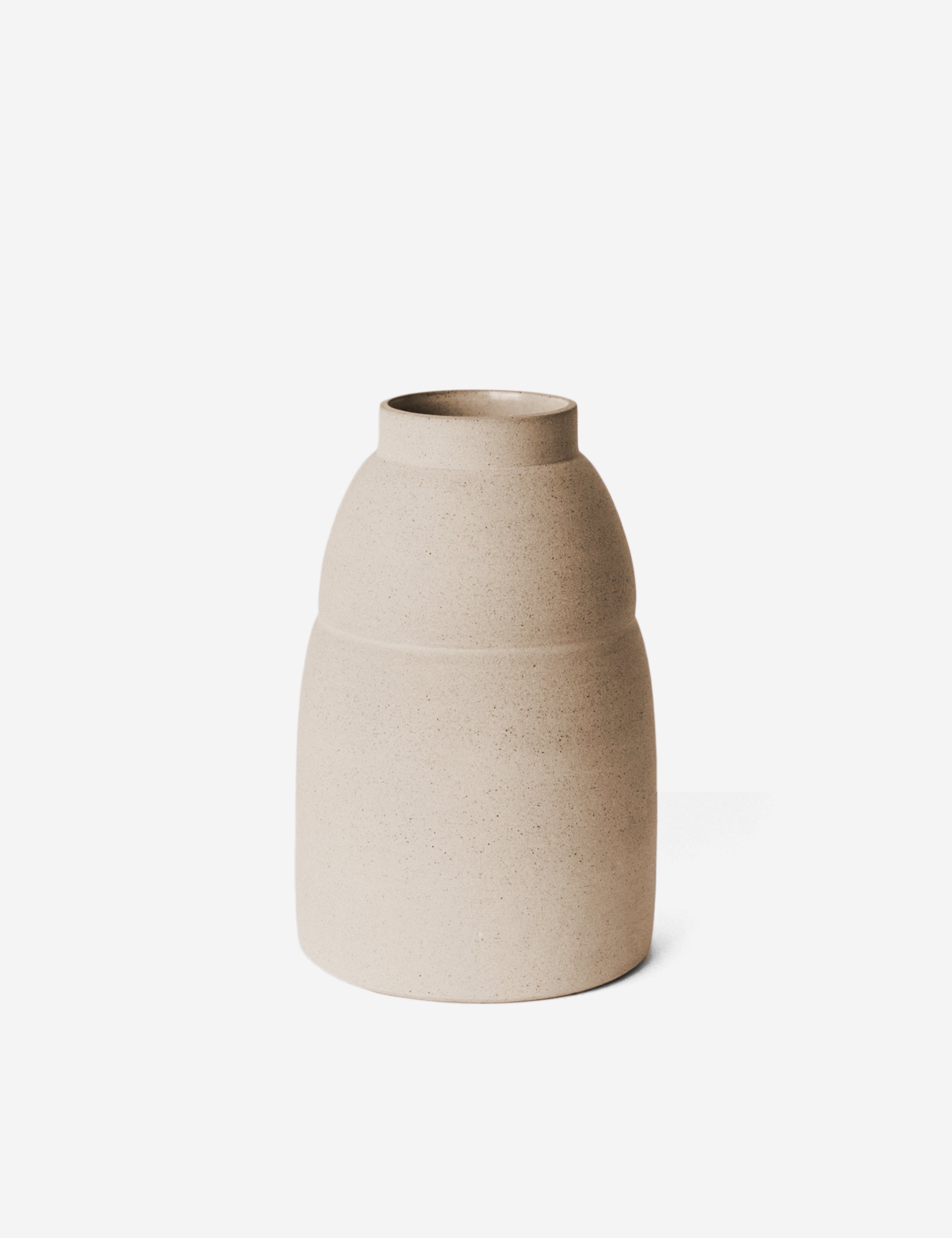 Al Centro Ceramica Chubby Vase - Handmade Ceramic Home Decor for Living Room, Bedroom & Office