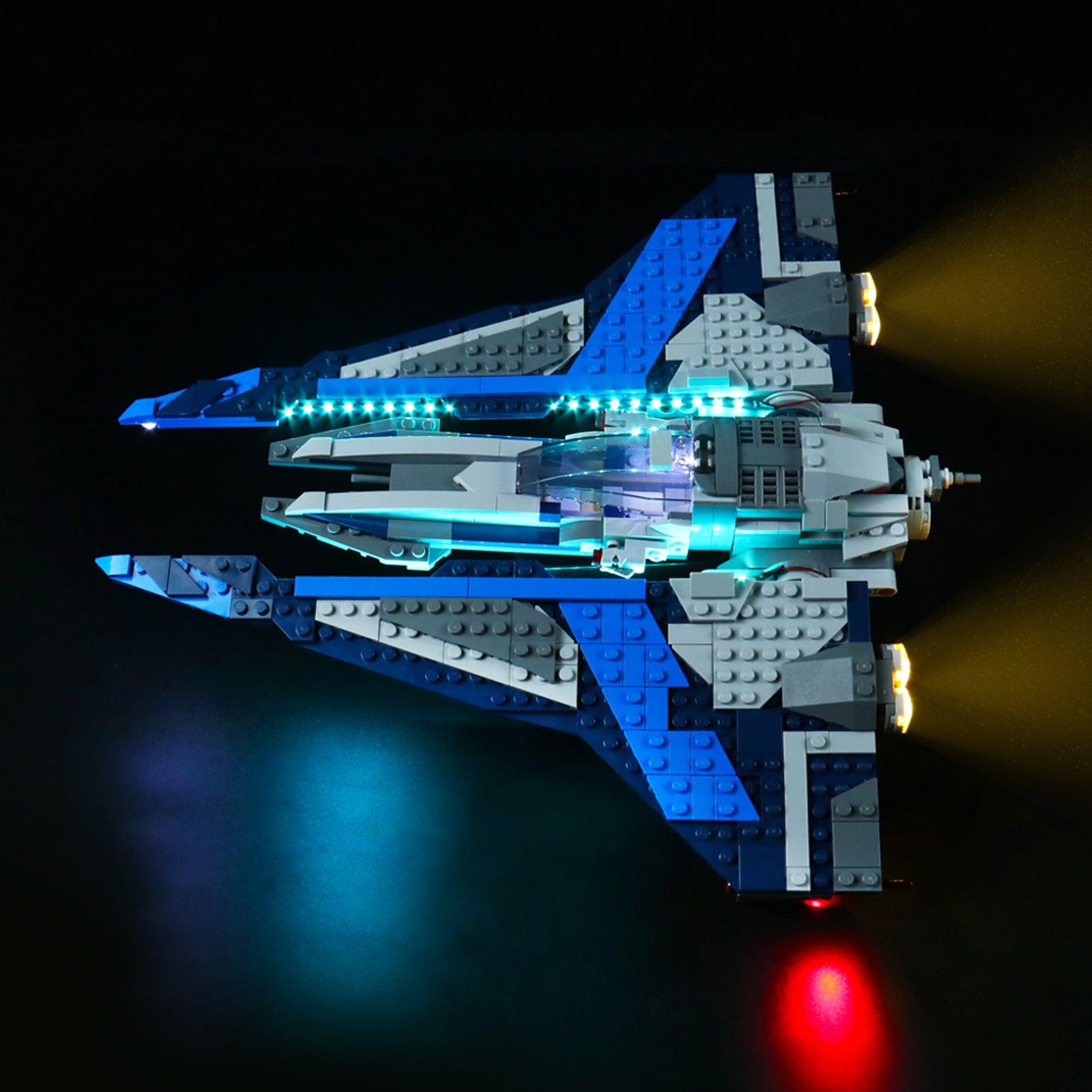 Best Light Kit for Lego Star Wars Mandalorian Starfighter 75316 - DIY Lighting Set with Easy Installation - Perfect for Display & Nighttime Play