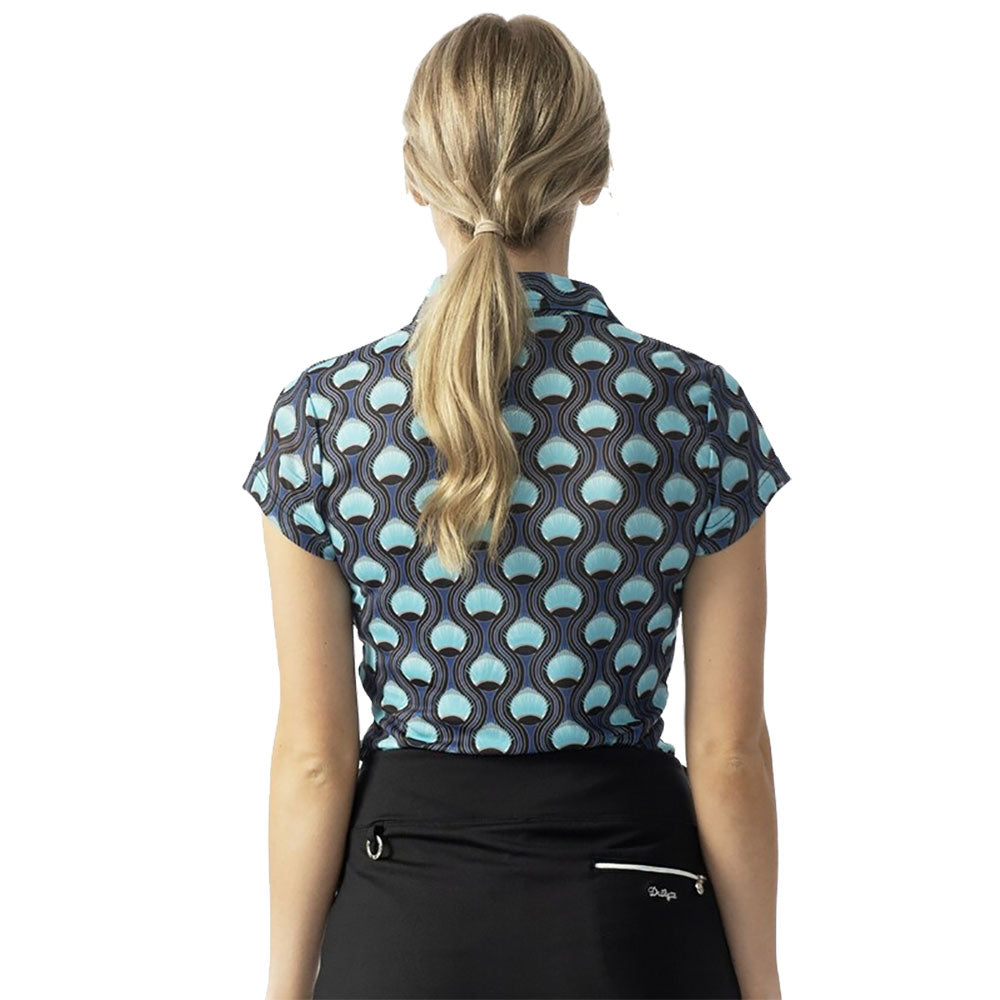 Women's Cap Sleeve Golf Polo Shirt - Breathable Moisture-Wicking Athletic Top for Golf, Tennis & Outdoor Sports | Casual Summer Wear & Active Lifestyle