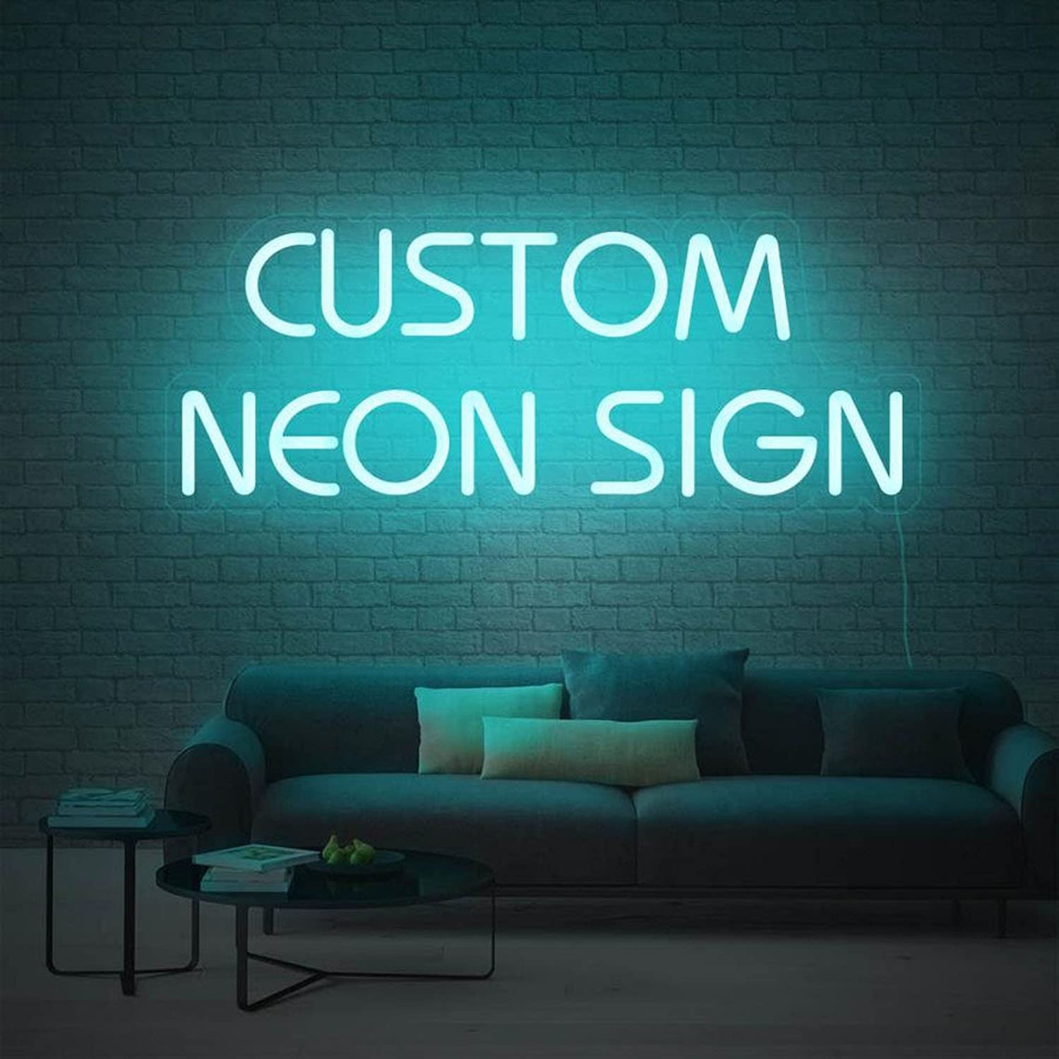 Custom LED Neon Signs - Personalized Wall Decor for Bedroom, Wedding, Birthday Party & Home - 48