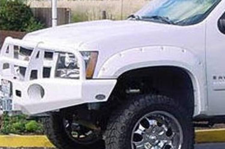 Buckstop C6CLS Heavy Duty Front Bumper for 2007-2014 Chevy Silverado 1500 Classic | Winch Ready with Tow Hooks | Off-Road Protection & Truck Accessories for Adventure & Towing