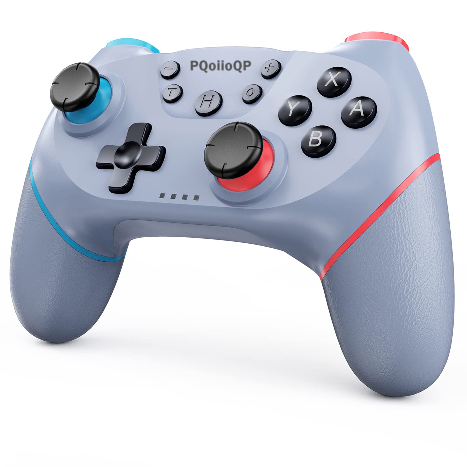 PQoiioQP Wireless Pro Controller for Nintendo Switch/Lite/OLED - Programmable Turbo Buttons, Wake-up Function, Ergonomic Design - Perfect for Gaming, Travel & Family Entertainment