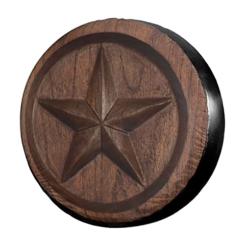 Western Texas Star In Wood