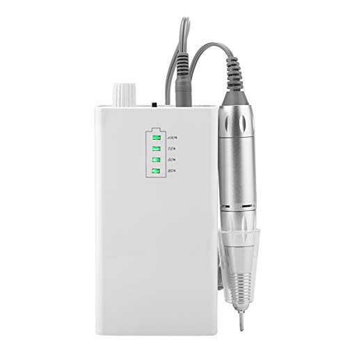 Valentine's Day Electric Nail Drill Machine - 30000 RPM Cordless Rechargeable Manicure Pedicure Kit for Acrylic Nails Removal, Buffing & Shaping | Portable Nail Art Tool for Home Salon & Professional Use | Perfect for Valentine's Day Gifts, DIY Nail Care & Beauty Enthusiasts