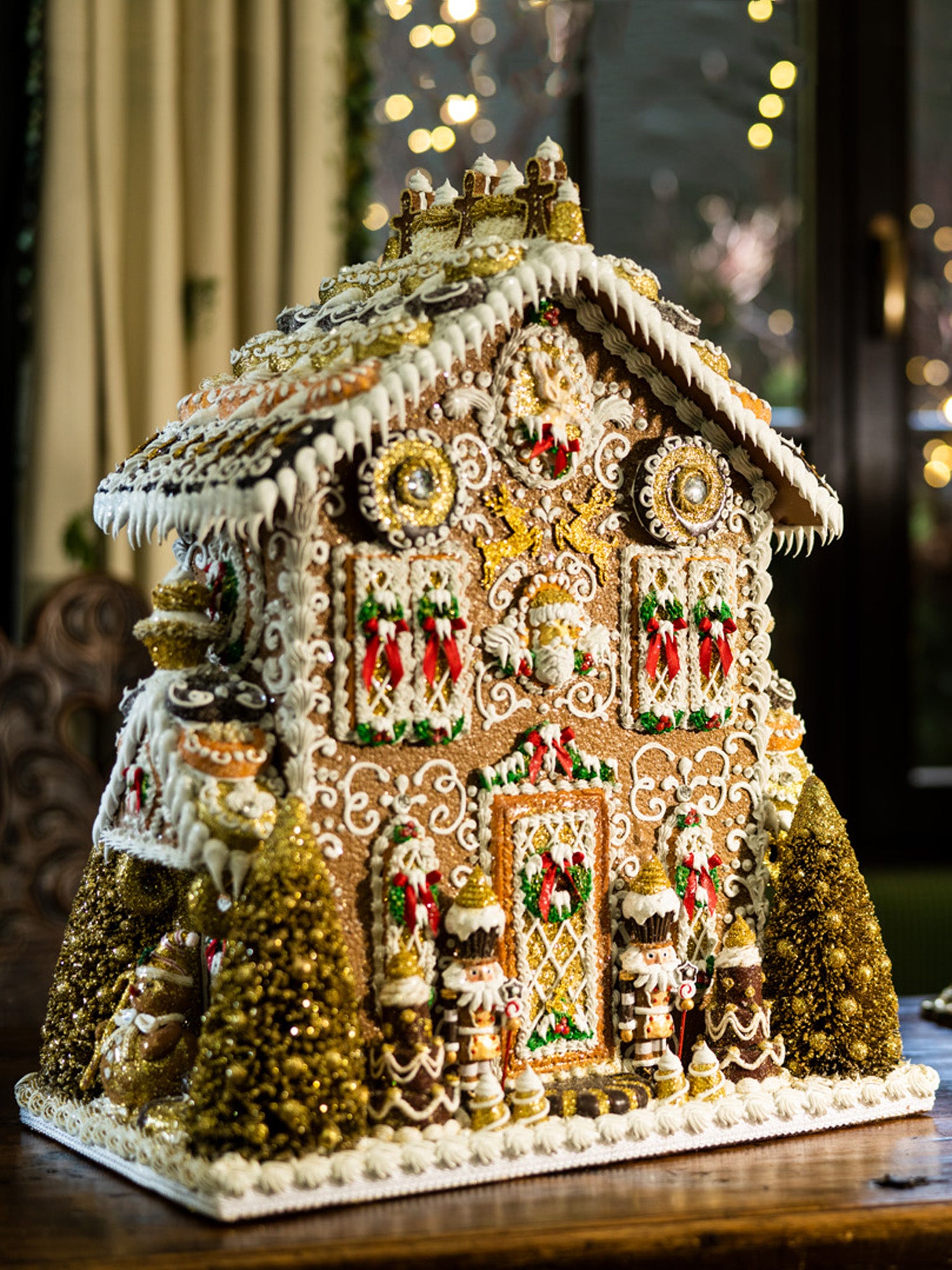 Premium Gingerbread House Kit - DIY Christmas Cookie Decorating Set for Kids & Adults - Perfect for Holiday Baking, Party Favors & Family Fun