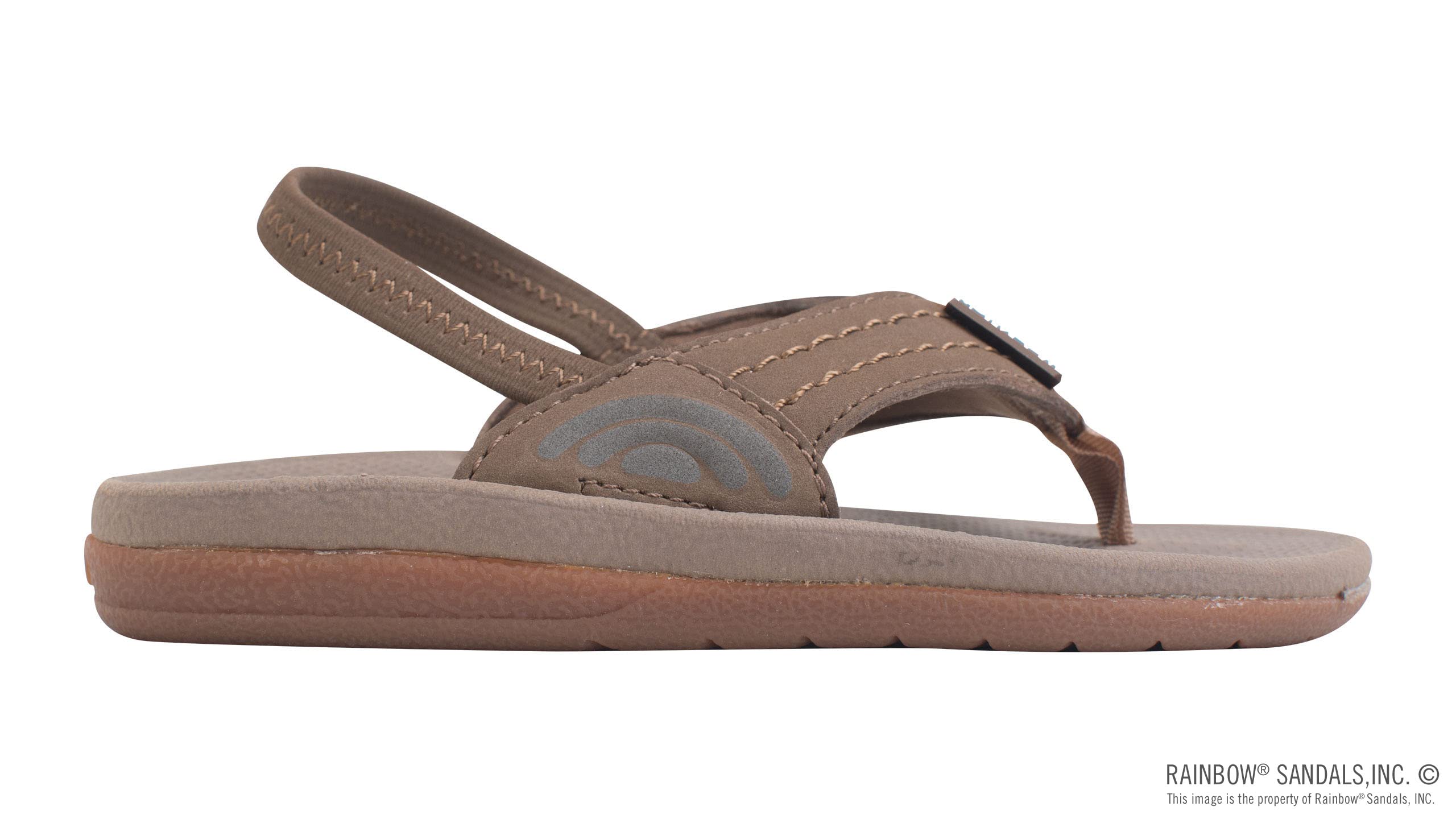 Rainbow Sandals for Kids - Comfortable Cape Molded Rubber Sandals | Durable & Lightweight Beach & Pool Footwear for Boys & Girls